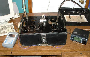 General Radio 821-A Test Setup