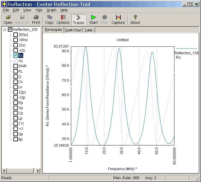 Reflection Tool Example with Independent Traces