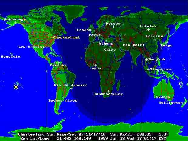 Day/Night State during QSO with JR3GIY
