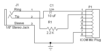 Microphone Interface Schematic