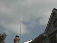 Diamond V2000A on Chimney