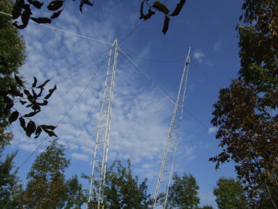 Antenna Tower Tilting Down