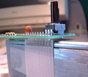 Aligning the Ribbon Cable to the Daughterboard