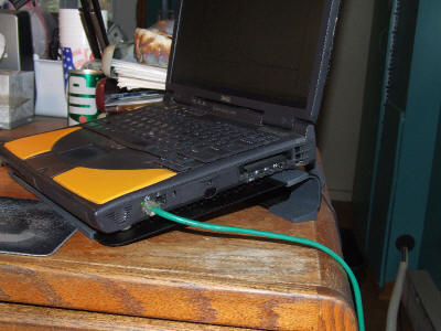 Laptop on Stand